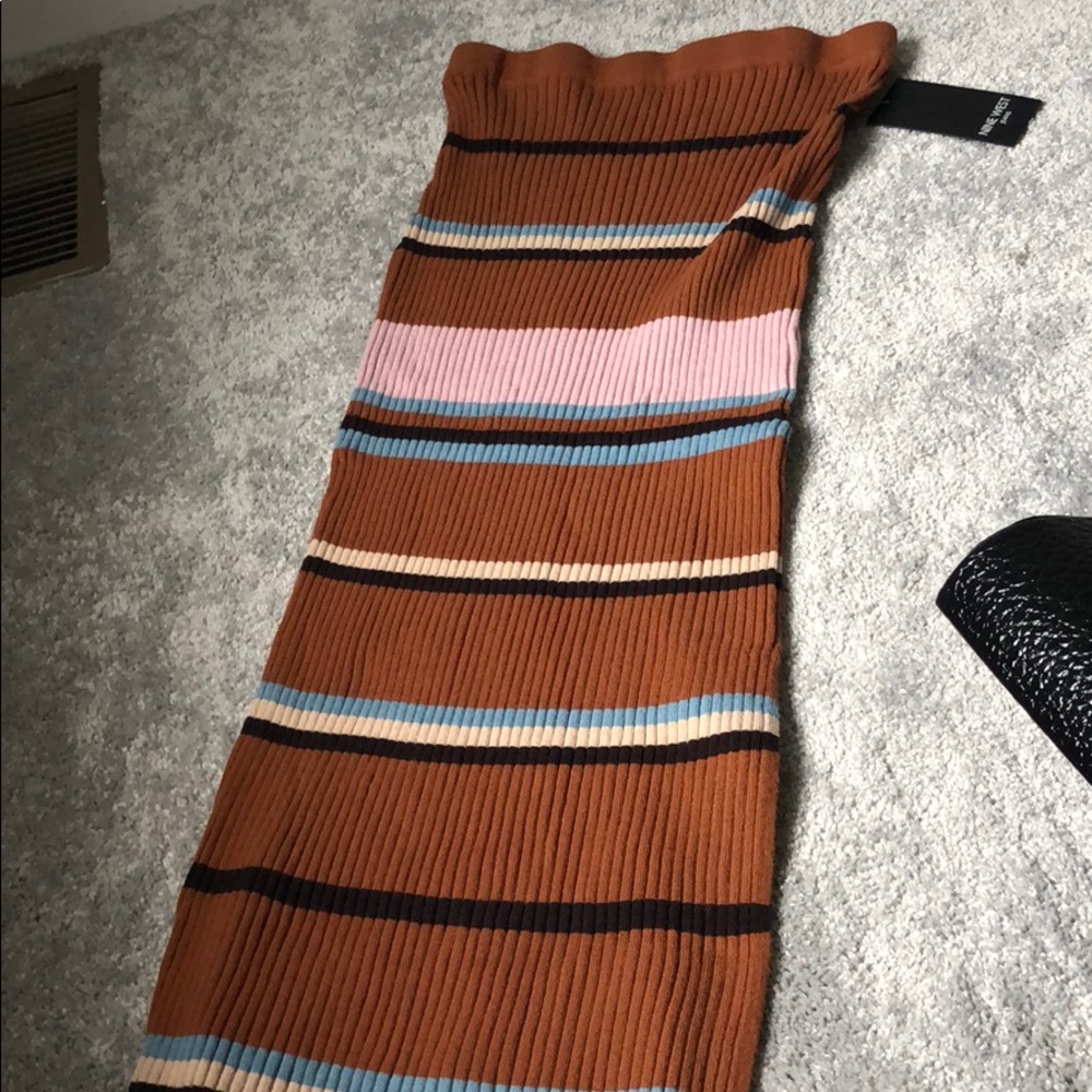 NWT Nine West Stretch Sweater Skirt